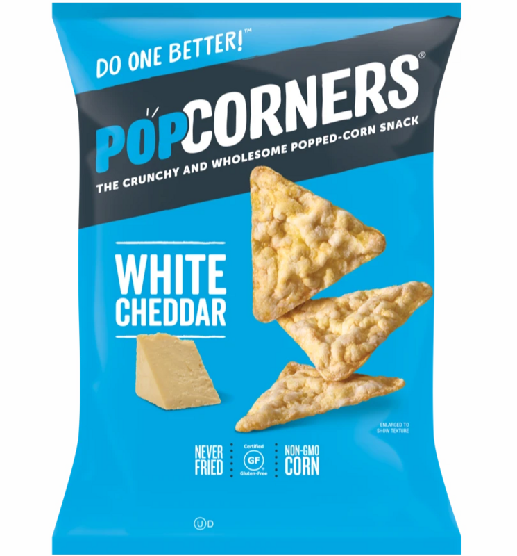 Popcorners White Cheddar 1oz Bags