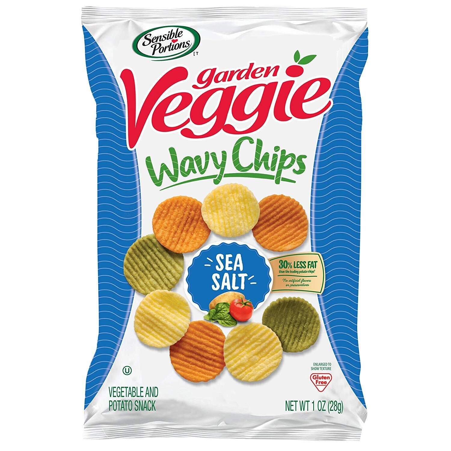 Hain Sensible Portions Veggie Chips Sea Salt 1oz