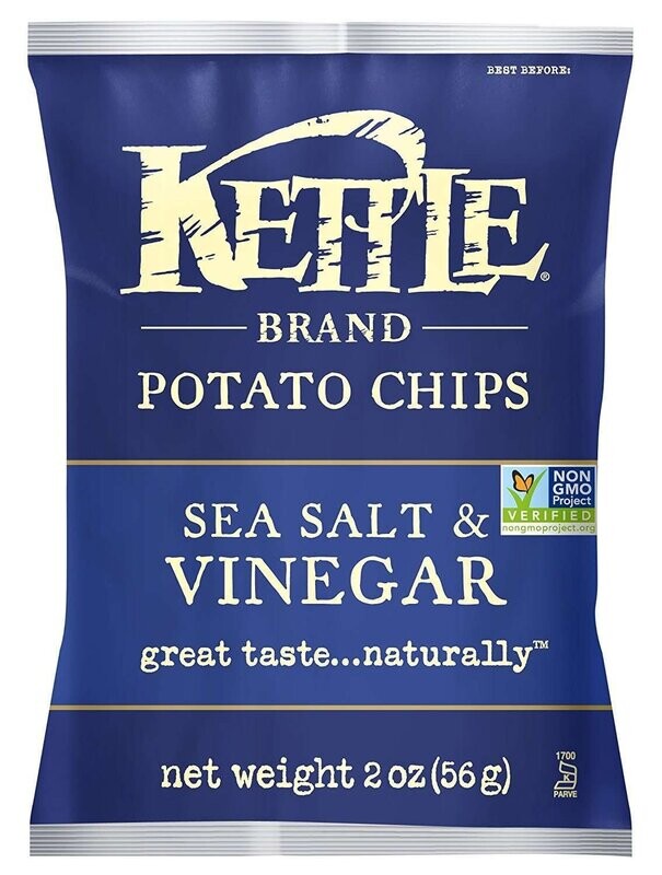 Kettle Brand Salt &amp; Vinegar 2oz