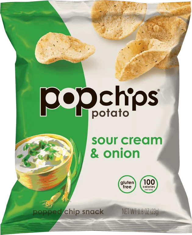 Popchips Sour Cream &amp; Onion .8oz