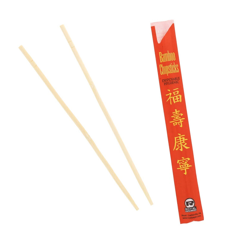 Emperor&#39;s Select 9&quot; Round Bamboo Chopsticks