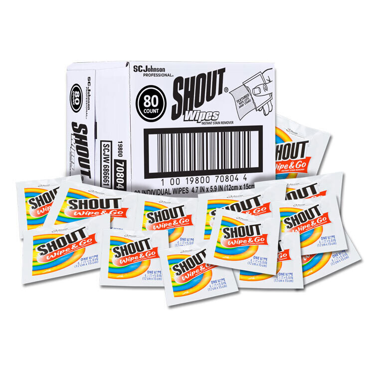 Shout Wipes 80ct