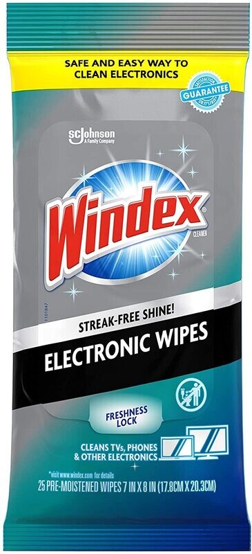 Windex Electronic Wipes 25ct