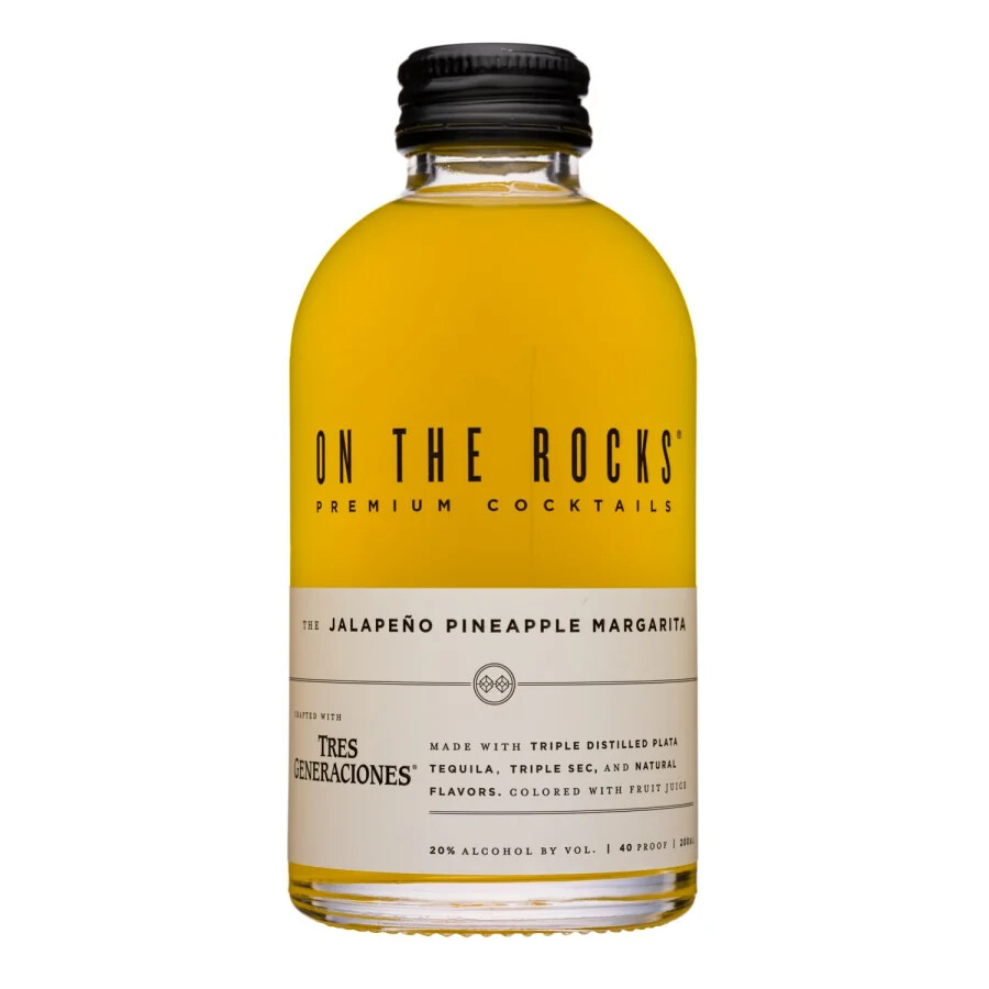 On The Rocks Tres Generaciones Jalapeno-Pineapple Margarita 200ml