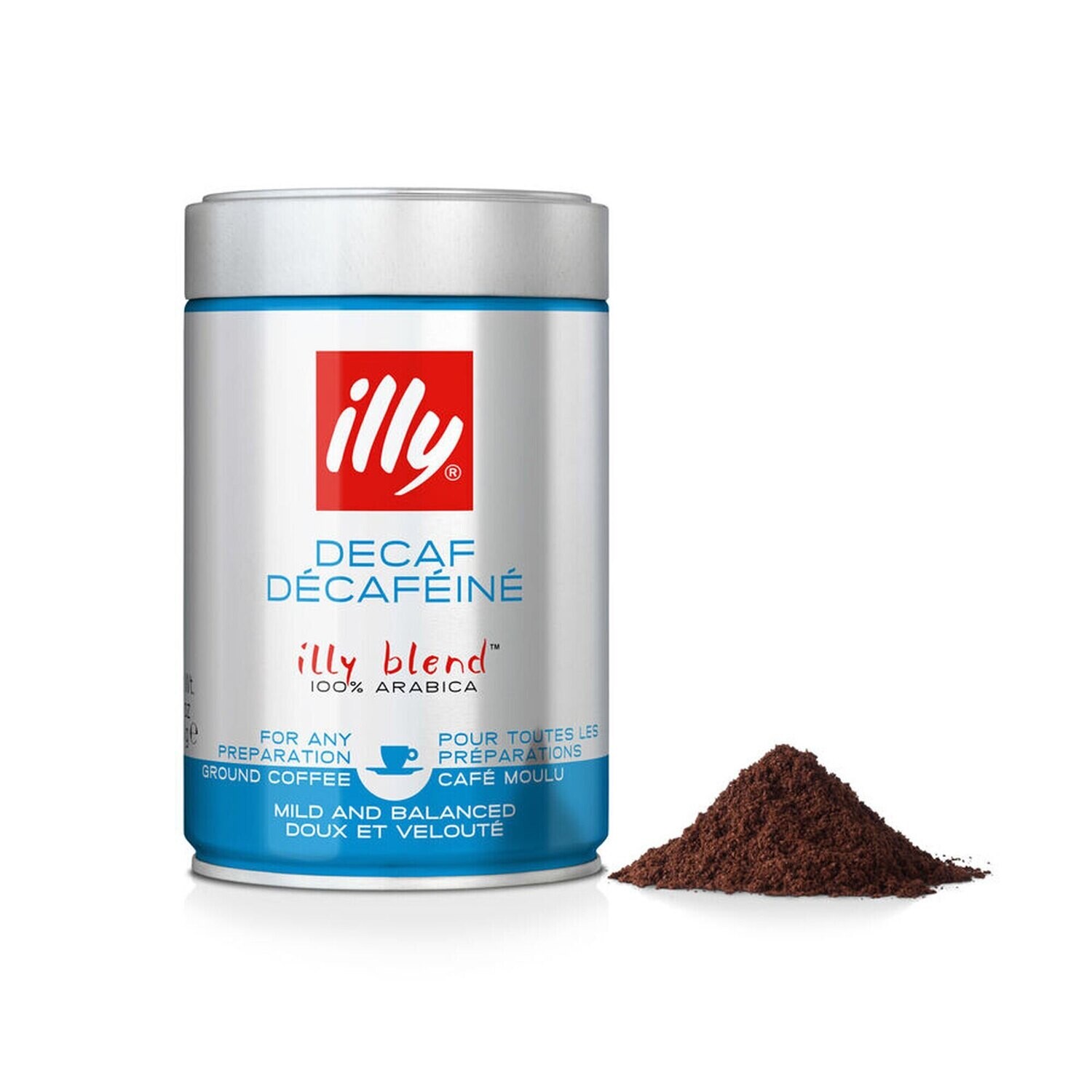IllyCaffe Ground Decaf 8.8oz Cans