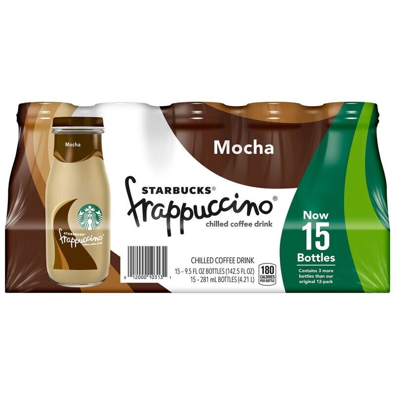 Starbucks Mocha Frappuccino 9oz Glass