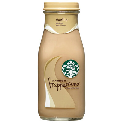 Starbucks Vanilla Frappuccino 9oz Glass