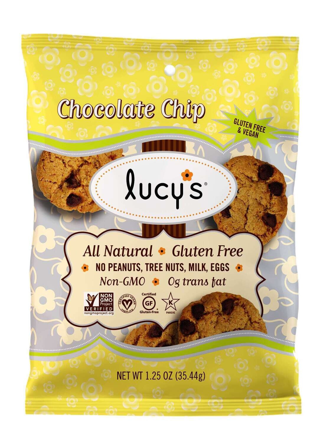 Lucy&#39;s Gluten Free Chocolate Chip 1.25oz