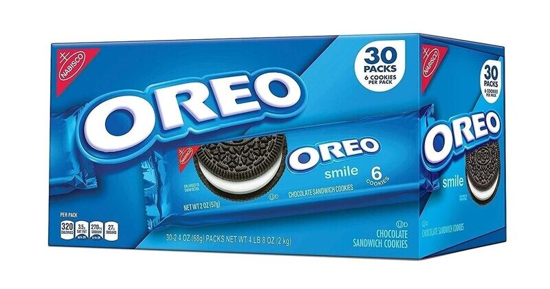 Oreo Single Serve 2.4oz 6 Cookie
