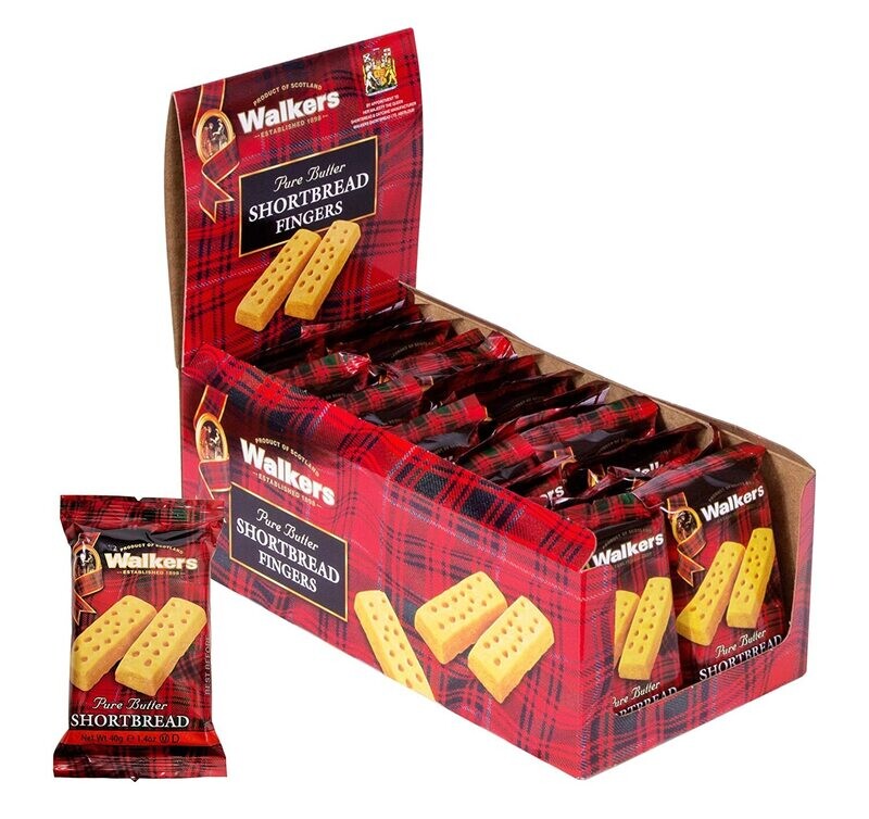 Walkers Shortbread Fingers 1.4oz 2pk