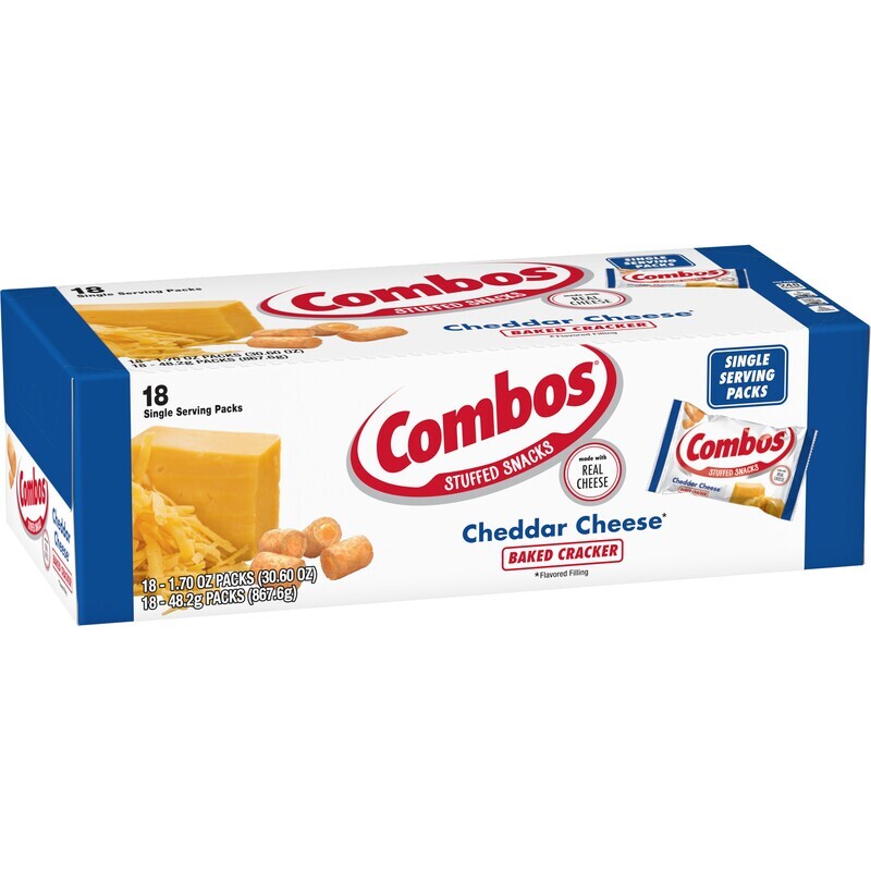 Combos Cheddar Cheese Crackers 1.7oz