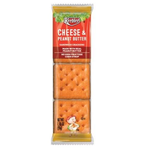 Keebler Cheese &amp; Peanut Butter Crackers 1.38oz (8ct)