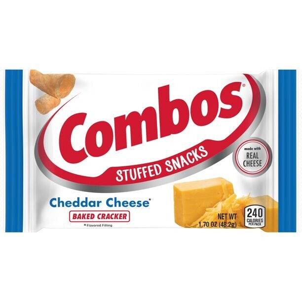 Combos Cheddar Cheese Crackers 1.7oz