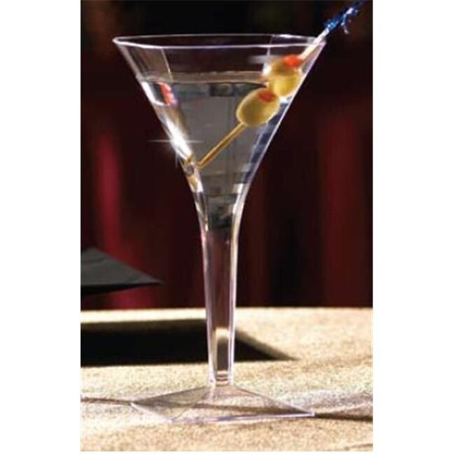 Emi Yoshi Square Martini 8oz Clear