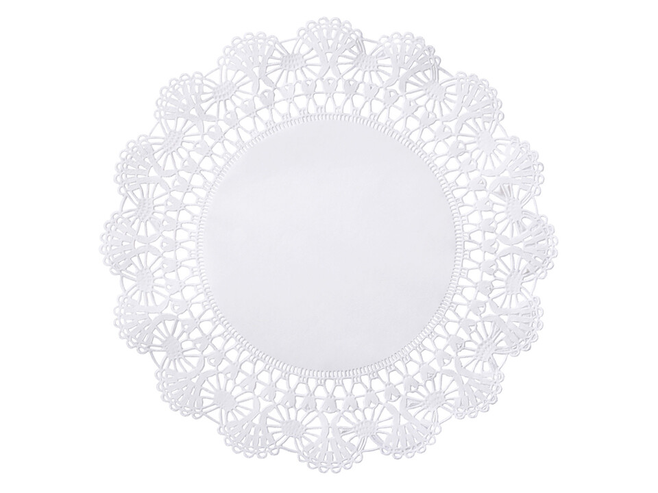 Hoffmaster Cambridge White Lace 10" Round