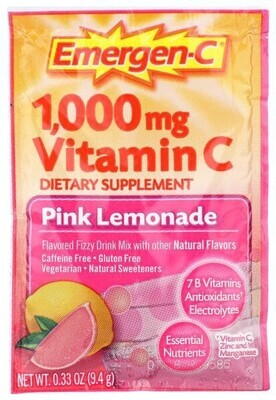 Emergen-C Pink Lemonade 30ct Packets