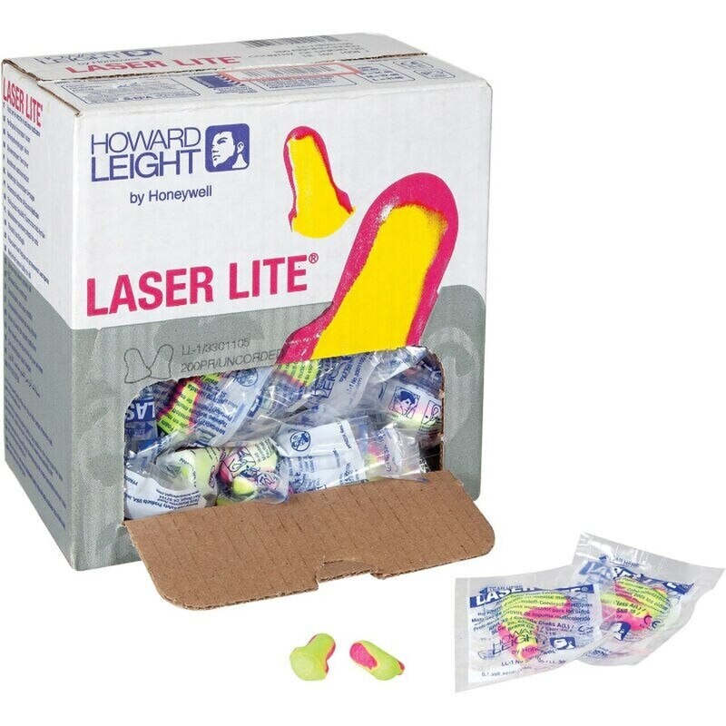 Howard Leight Laser Lite Tapered Uncorded