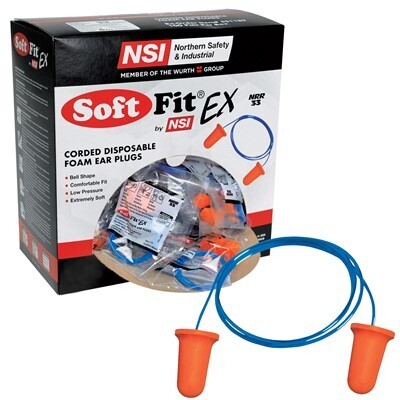 Soft Fit Disposable Corded Foam Polybag