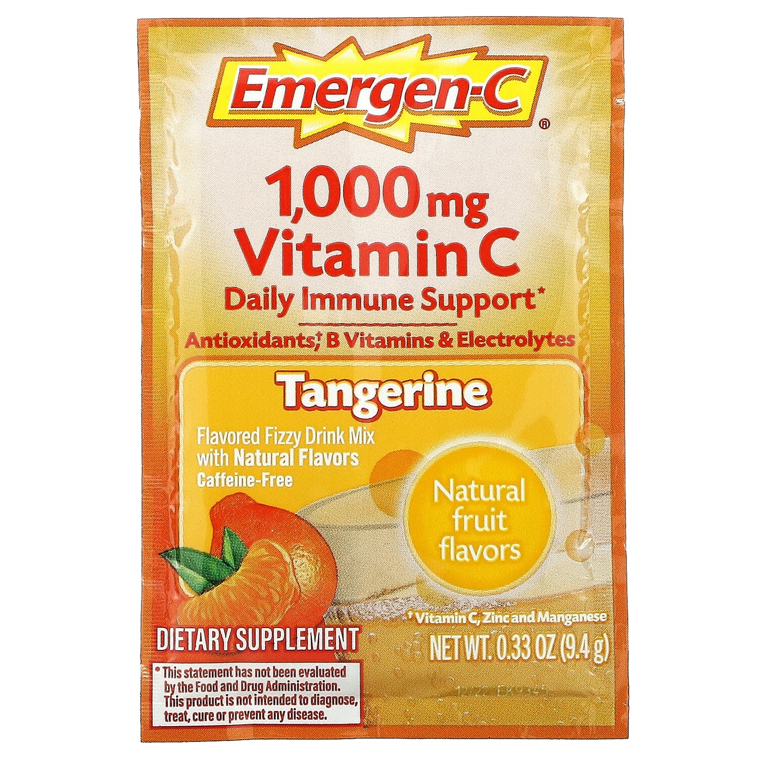 Emergen-C Tangerine 30ct Packets