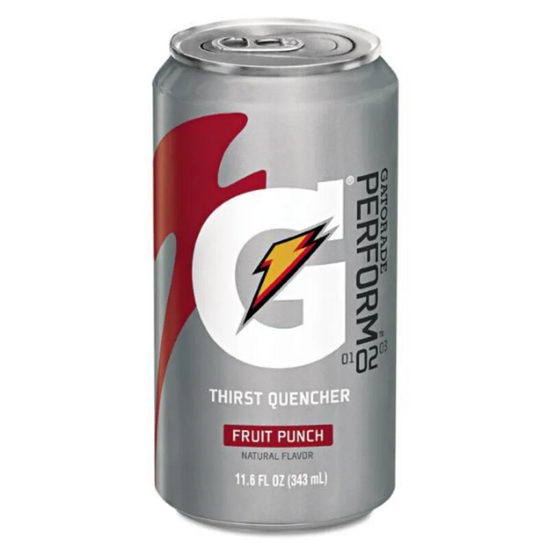 Gatorade Fruit Punch 12oz Cans