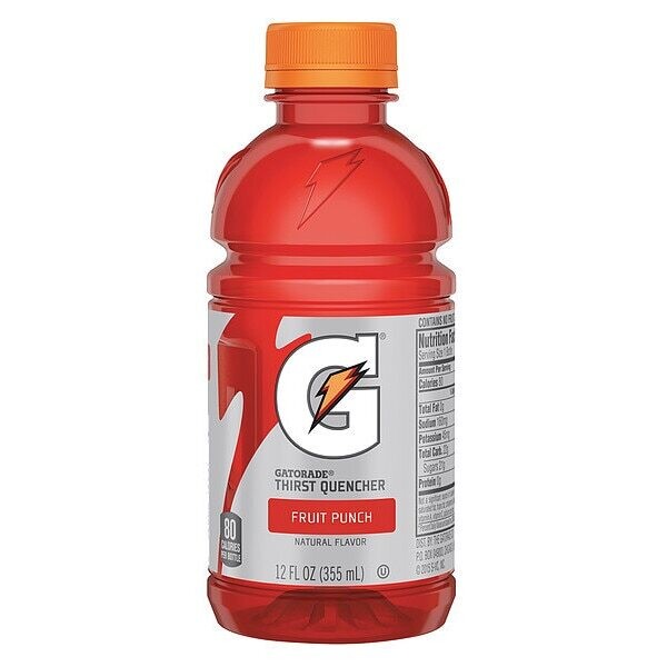 Gatorade Fruit Punch 12oz Bottles