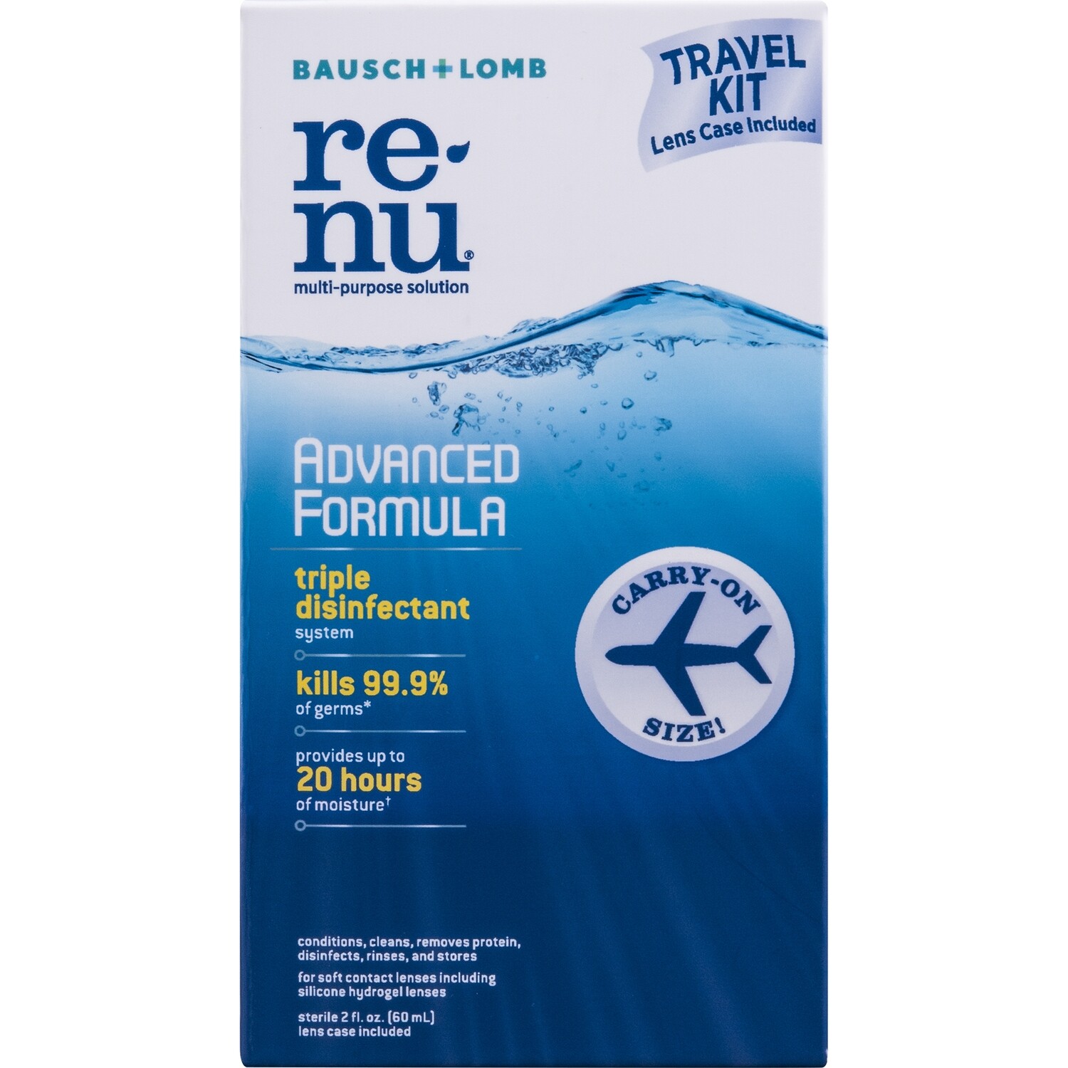 Bausch &amp; Lomb ReNu MultiPlus Solution Travel Kit 2oz