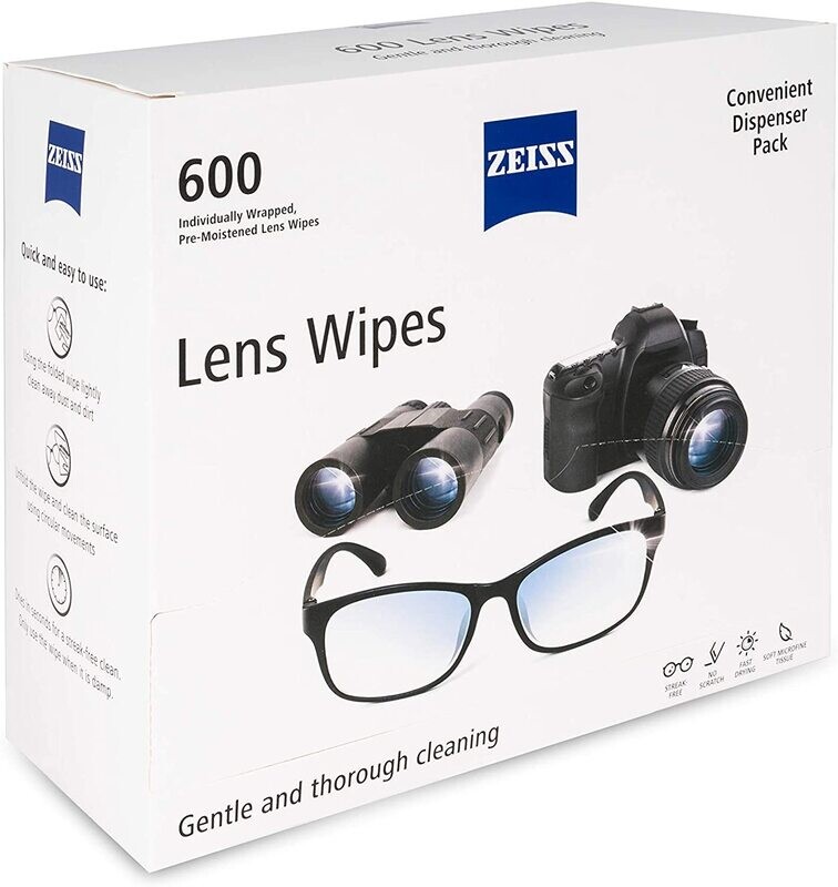 Zeiss Lens Wipes 600ct