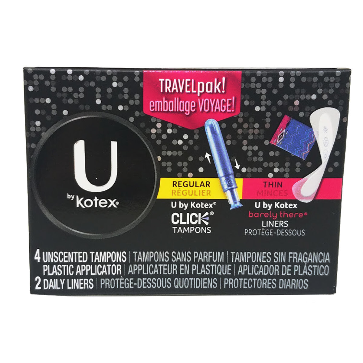 Kotex U Travel Pack 6ct