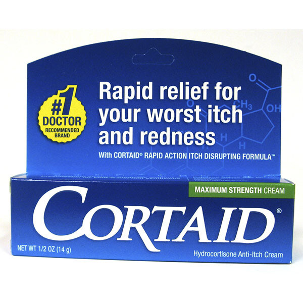 Cortaid Cream Maximum Strength .5oz Tube