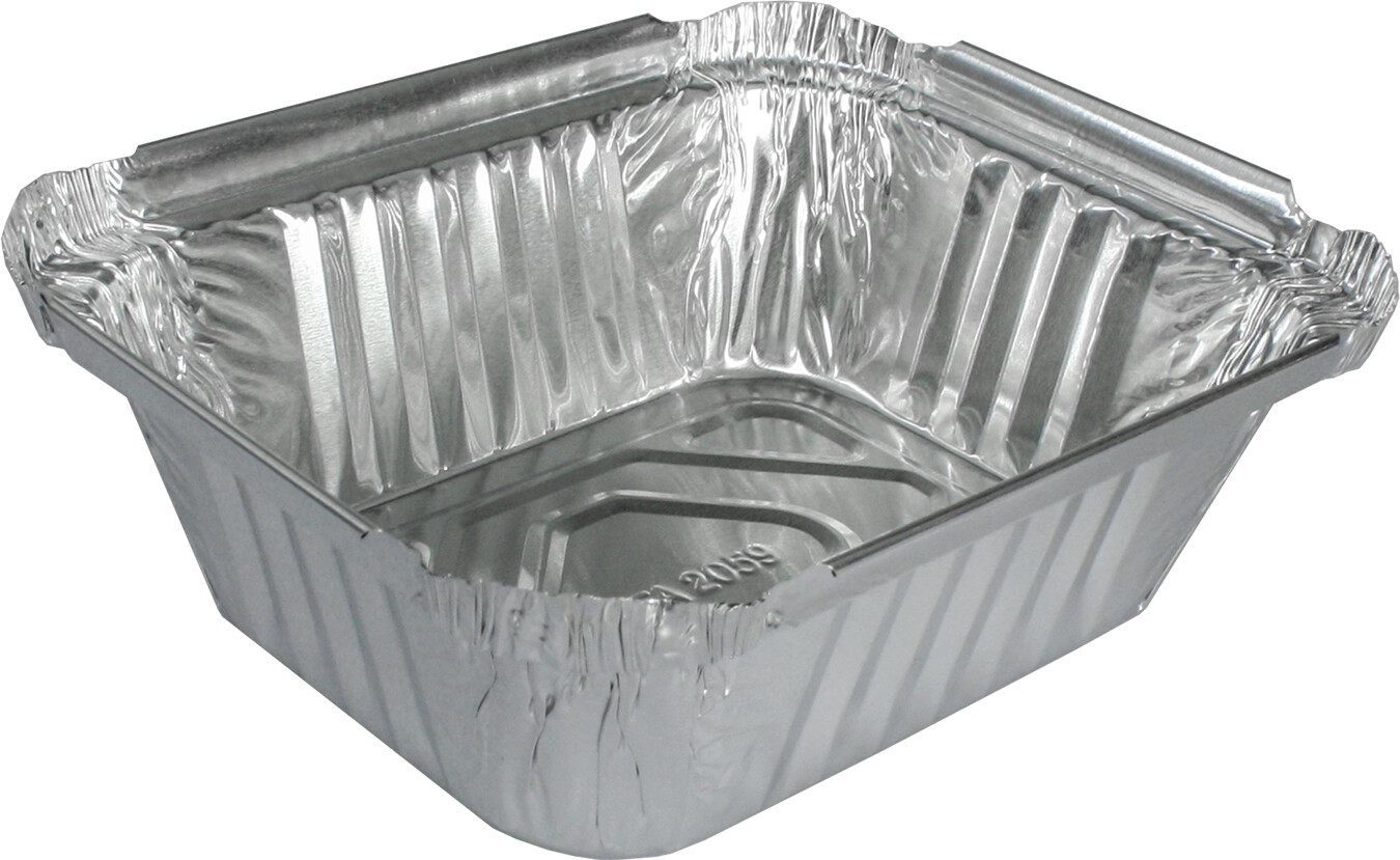 HFA 2059-30-1000 5 1/2" x 4 1/2" x 1 5/8" Foil Pan