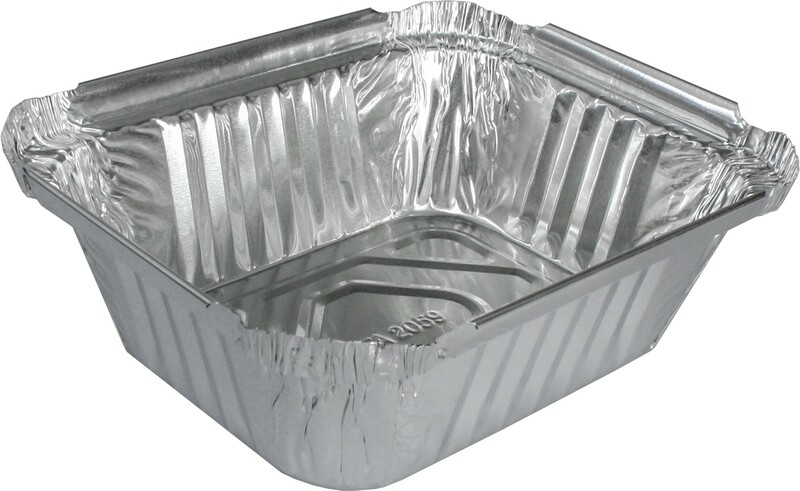 HFA 2059-30-1000 5 1/2" x 4 1/2" x 1 5/8" Foil Pan