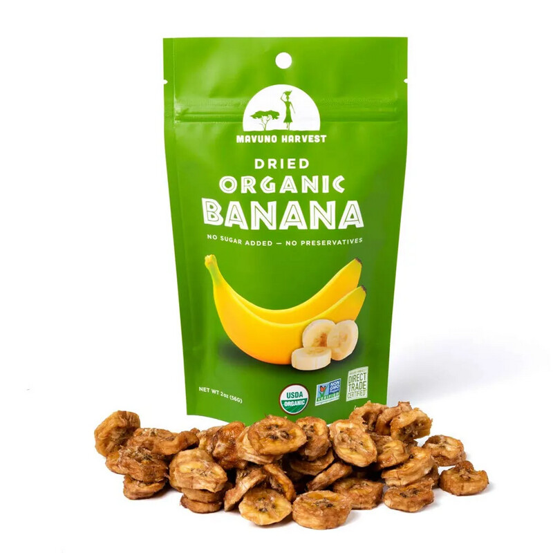 Mavuno Harvest Dried Organic Banana 2oz