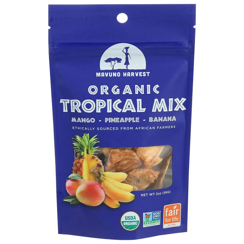 Mavuno Harvest Dried Organic Tropical Mix 2oz