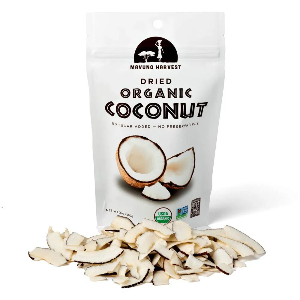 Mavuno Harvest Dried Organic Coconut 2oz