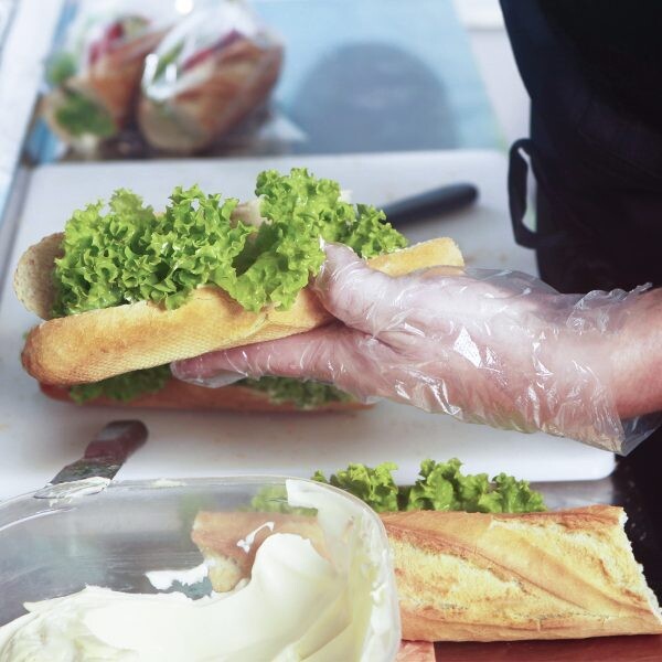 Handguard Poly Food Service Large 100ct