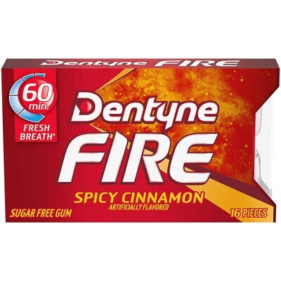 Dentyne Ice Fire Spicy Cinnamon