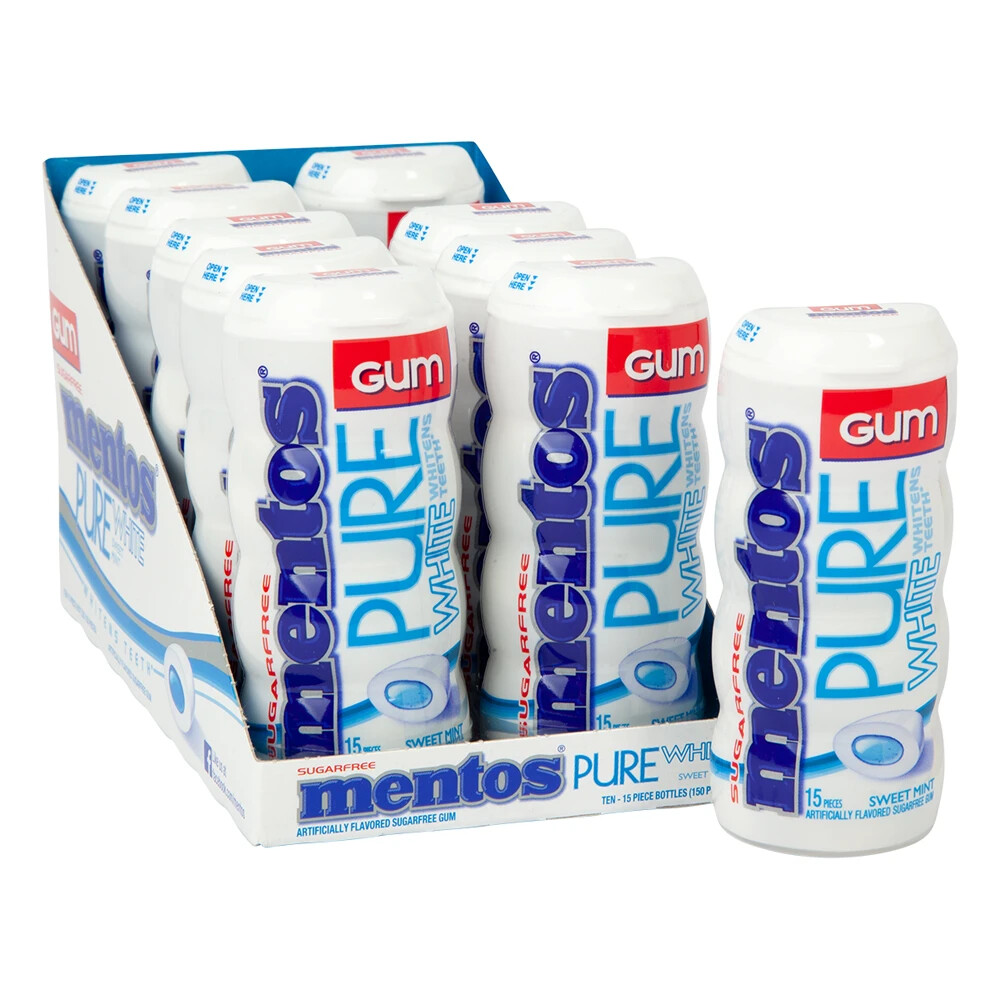 Mentos Pure White Sweet Mint 1.06oz