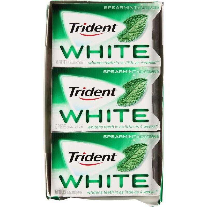 Trident White Spearmint 16ct