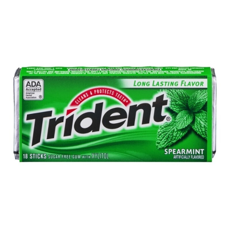 Trident Value Spearmint 18ct