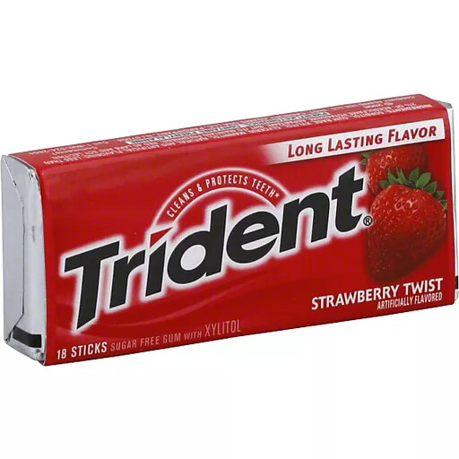 Trident Strawberry Twist 18ct