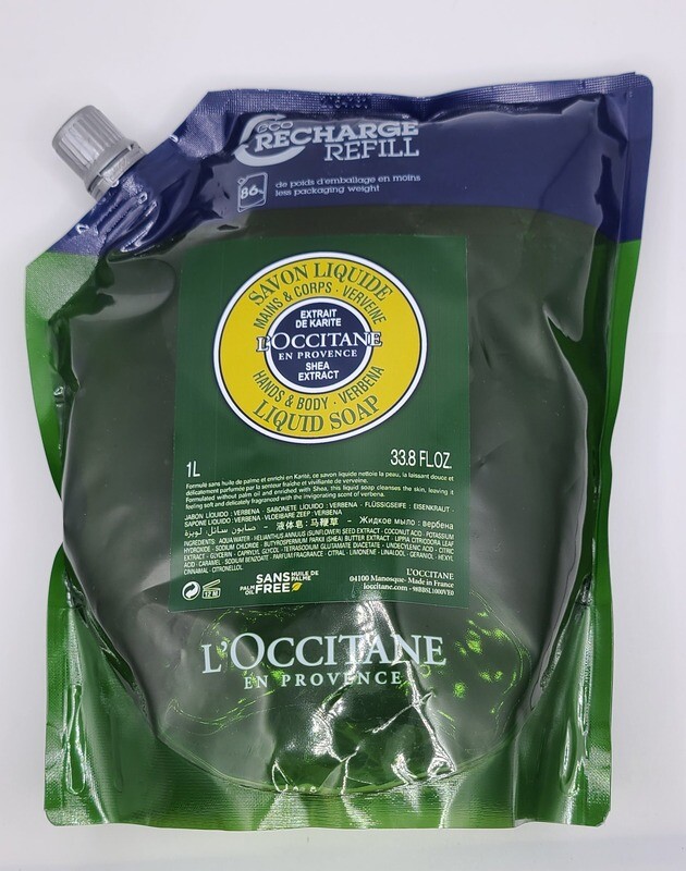 L'Occitane Verbena Soap Refill- One Liter