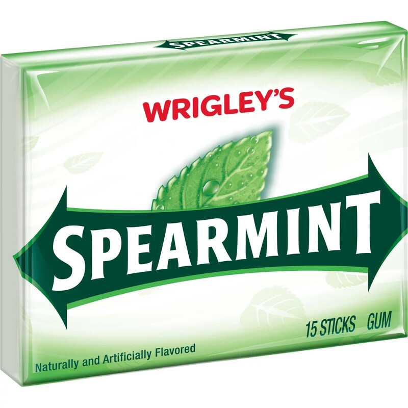 Wrigley's Spearmint Slim Pack 15ct