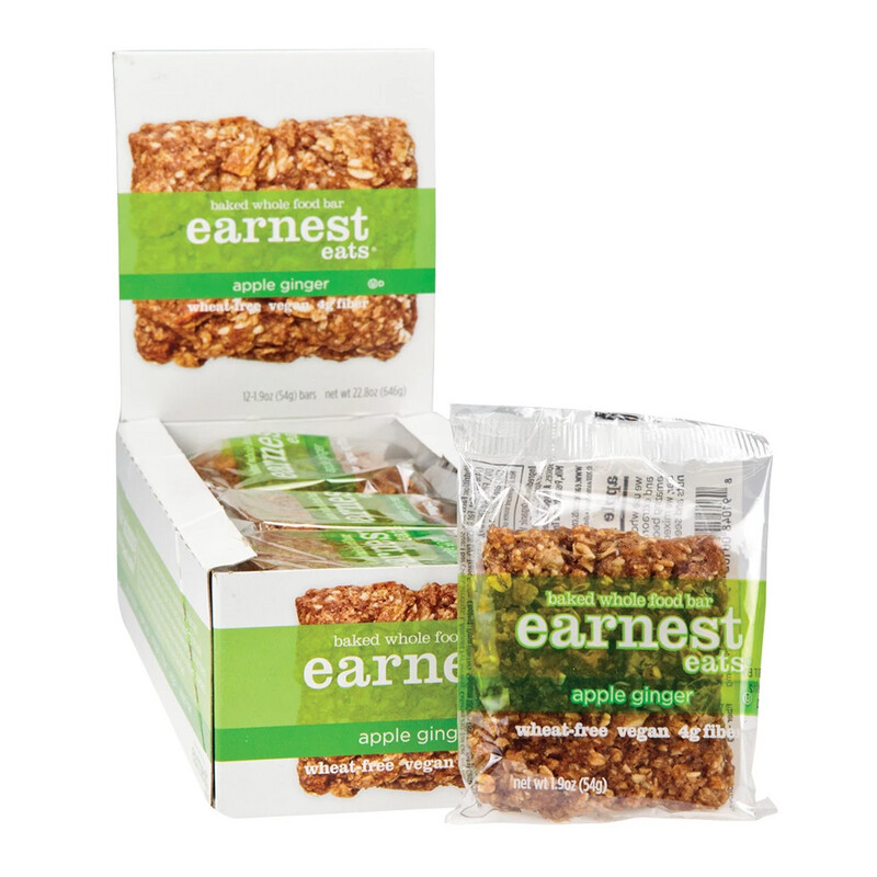 Earnest Eats Apple Ginger Bars 1.94oz