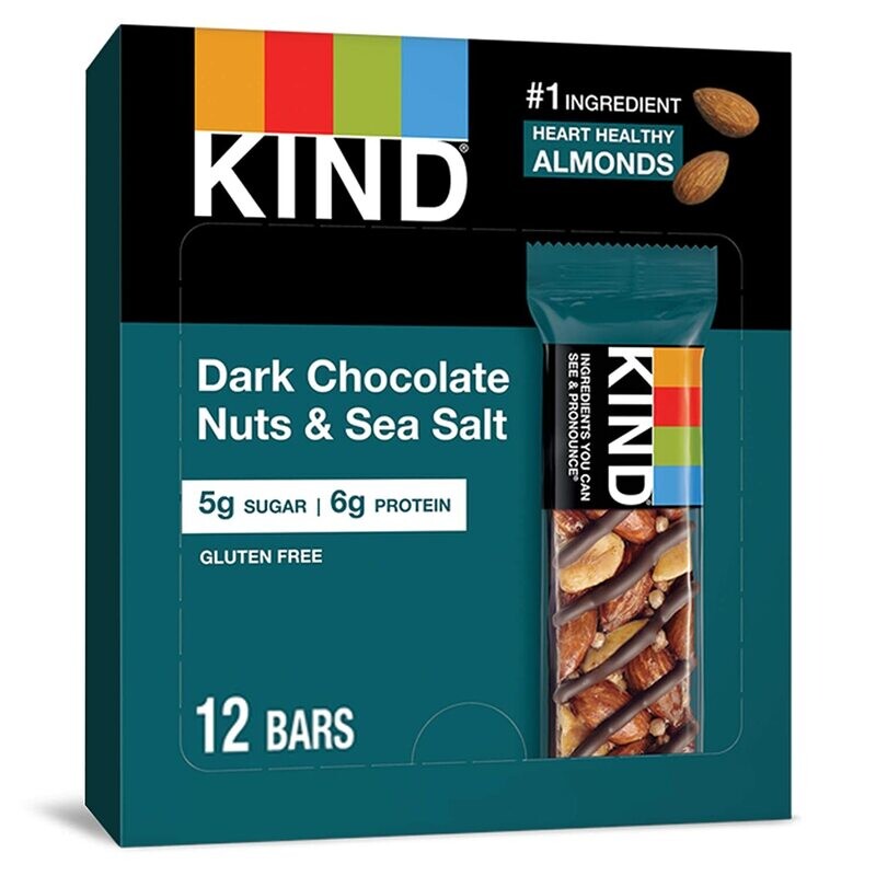 KIND Bar Dark Chocolate Nuts &amp; Sea Salt 1.4oz