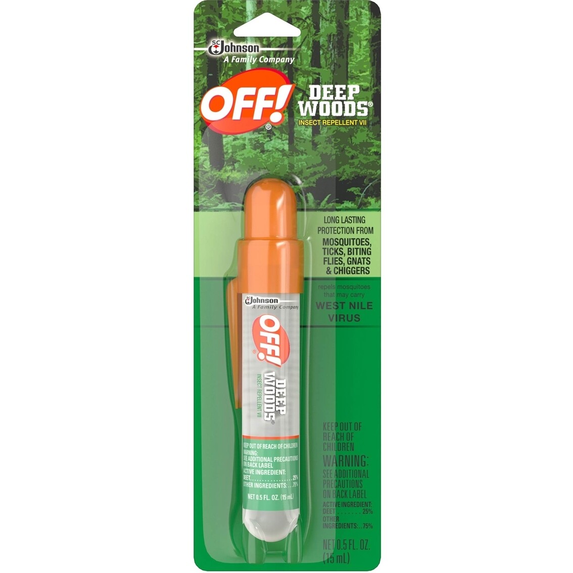 OFF! Deep Woods Mini Insect Repellant .5oz