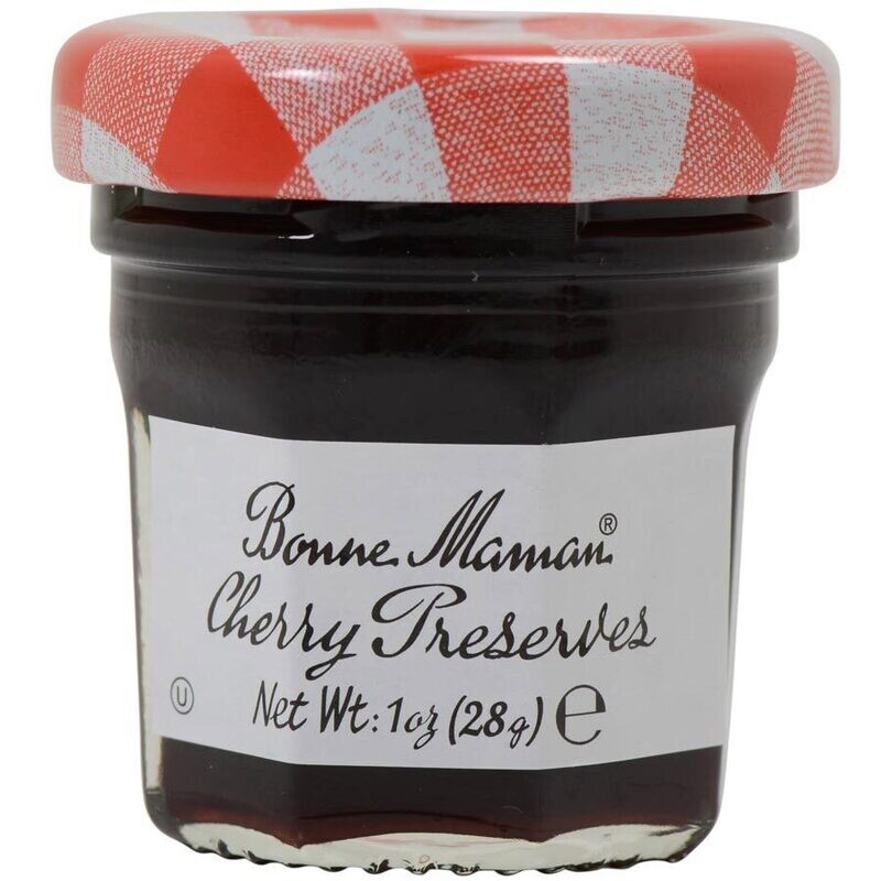 Bonne Maman Cherry Preserves 1oz Glass