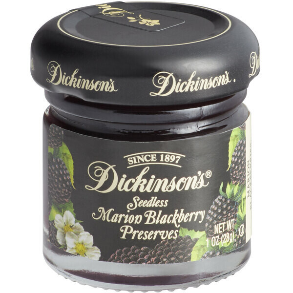 Dickinson Blackberry Preserves 1oz Glass