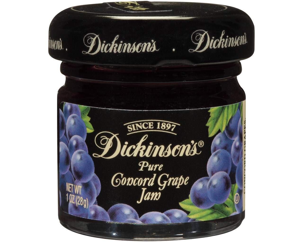 Dickinson Concord Grape Jam 1oz Glass