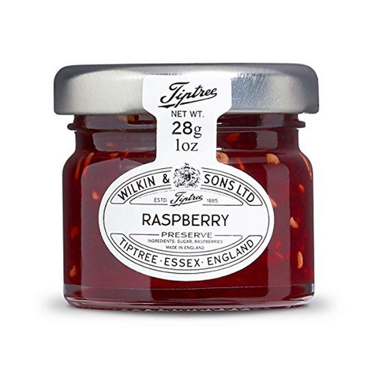 Tiptree Raspberry Preserve 1oz Glass