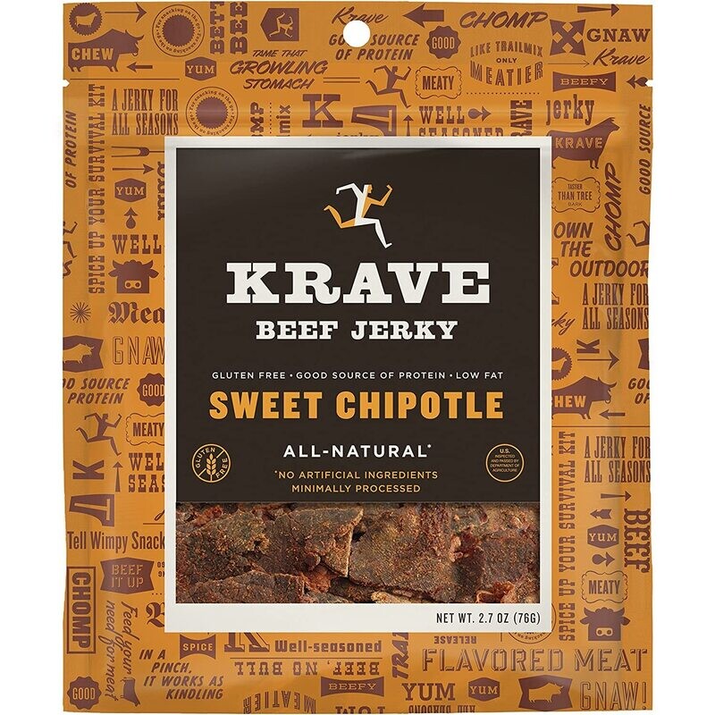 Krave Sweet Chipotle Beef 2.7oz